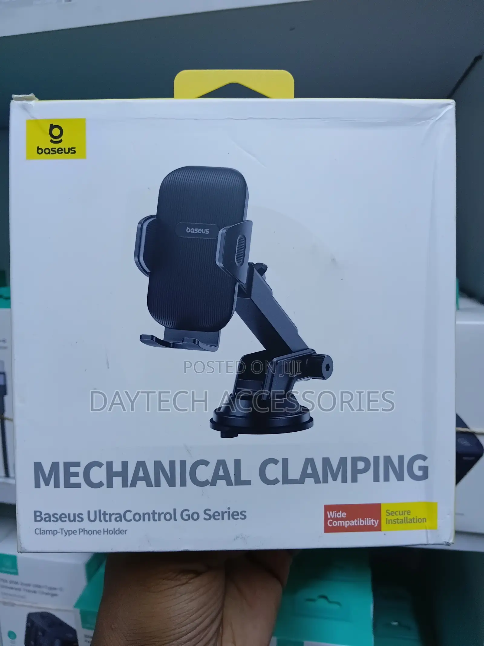 Baseus Ultracontrol Go Series Clamp-Type Phone Holder for Cars