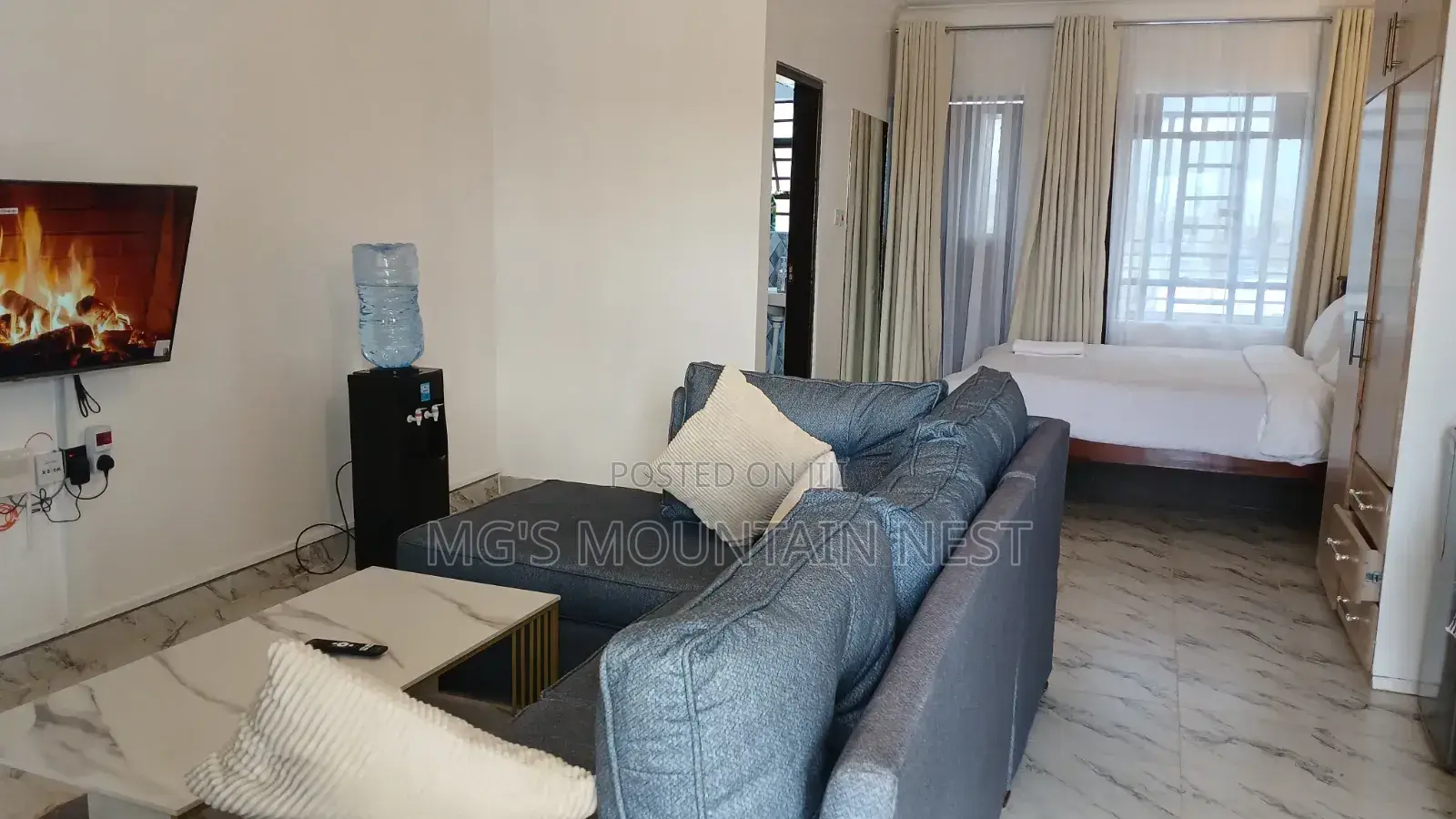 Mg's Mountain Nest| Executive Nanyuki Studio Airbnb| Near Club Zero