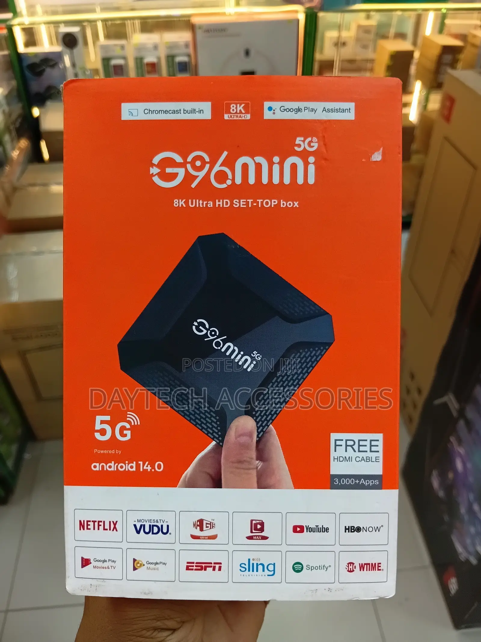 This Is a G96mini 5g Android Tv Box Designed for Streaming.
