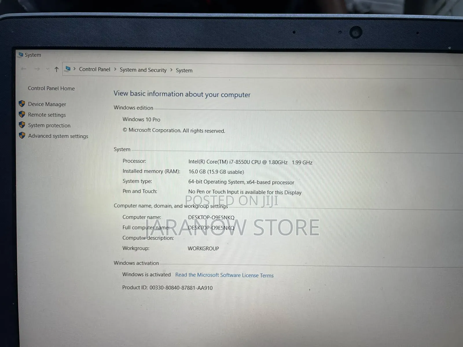 Laptop HP Pavilion Gaming Laptop 15-dk2xxx 16GB Nvidia SSD 512GB
