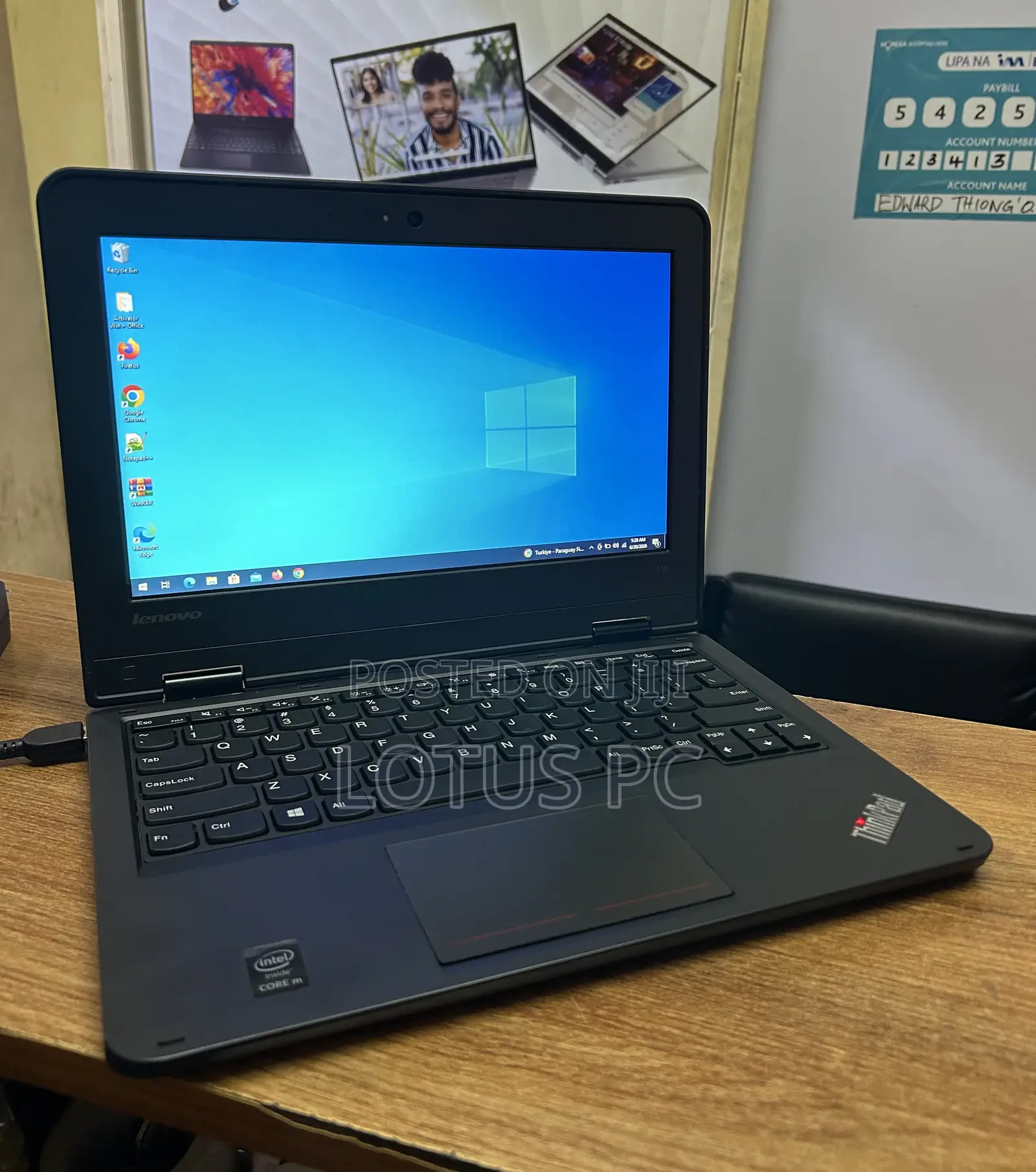 Laptop Lenovo ThinkPad 11e 8GB Intel Core M3 SSD 128GB