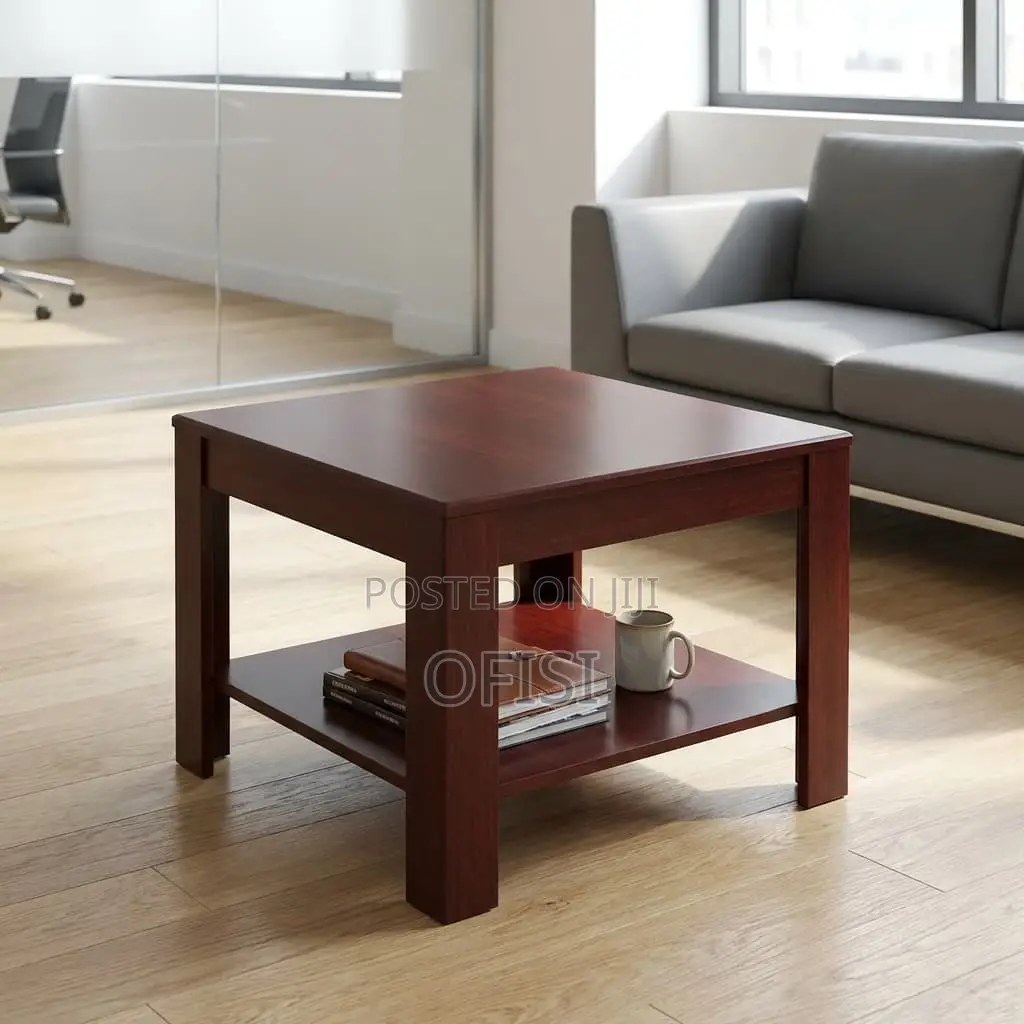 Coffee Table; 60cm by 60cm Wooden Coffee Table