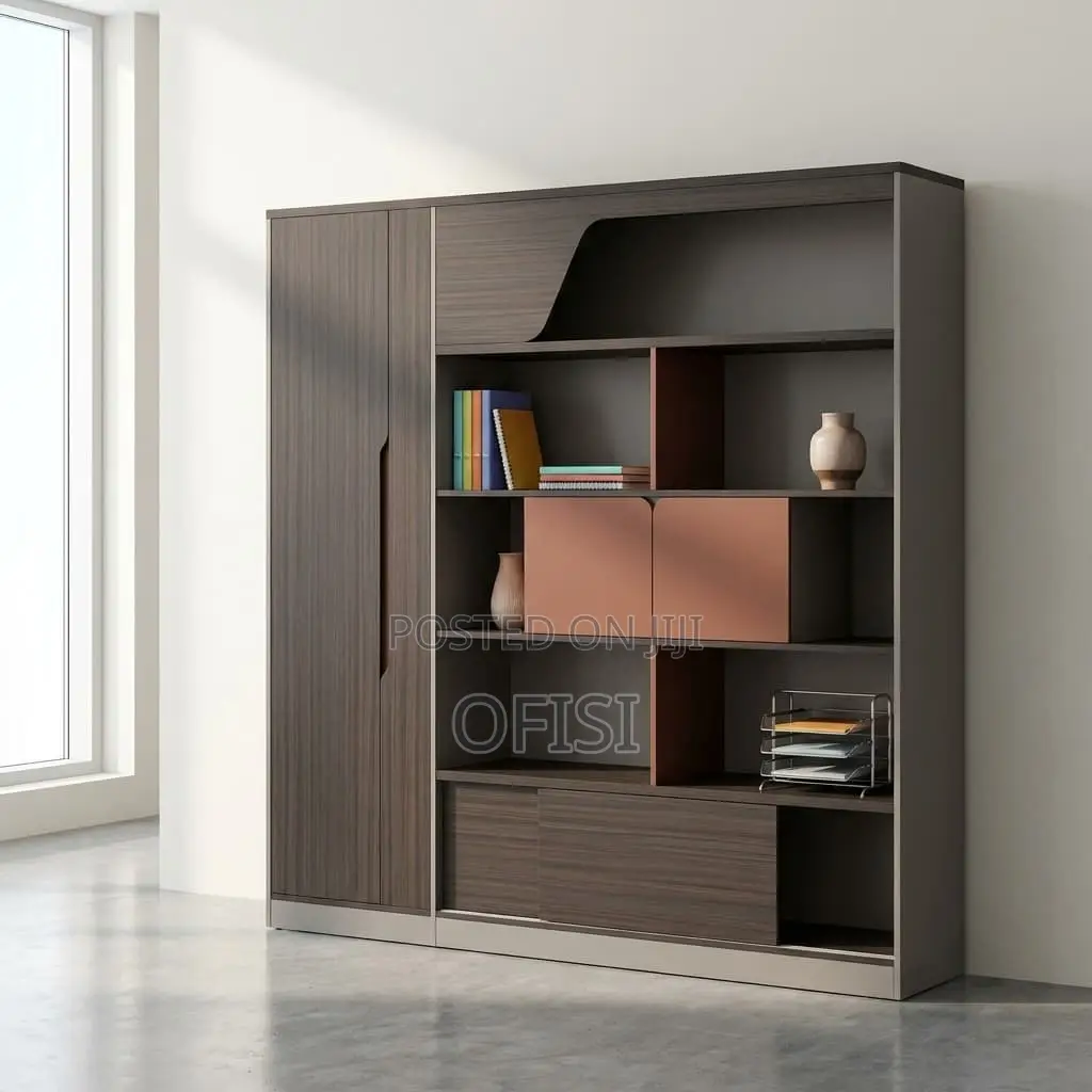 Office Cabinet; Modern Wall Unit Office Storage Cabinet