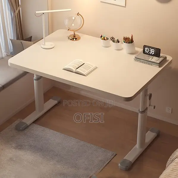 Office Desk; Manual Height Adjustable Home Office Desk - 1.2m