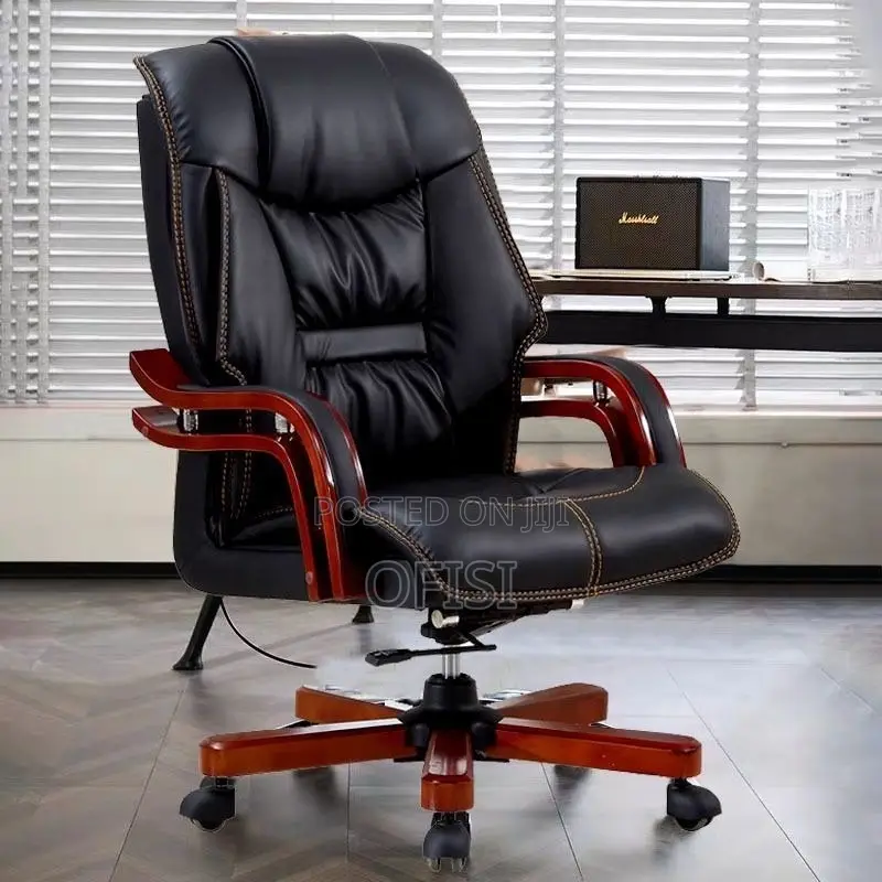 Office Chair; Black Director Executive Office Seat