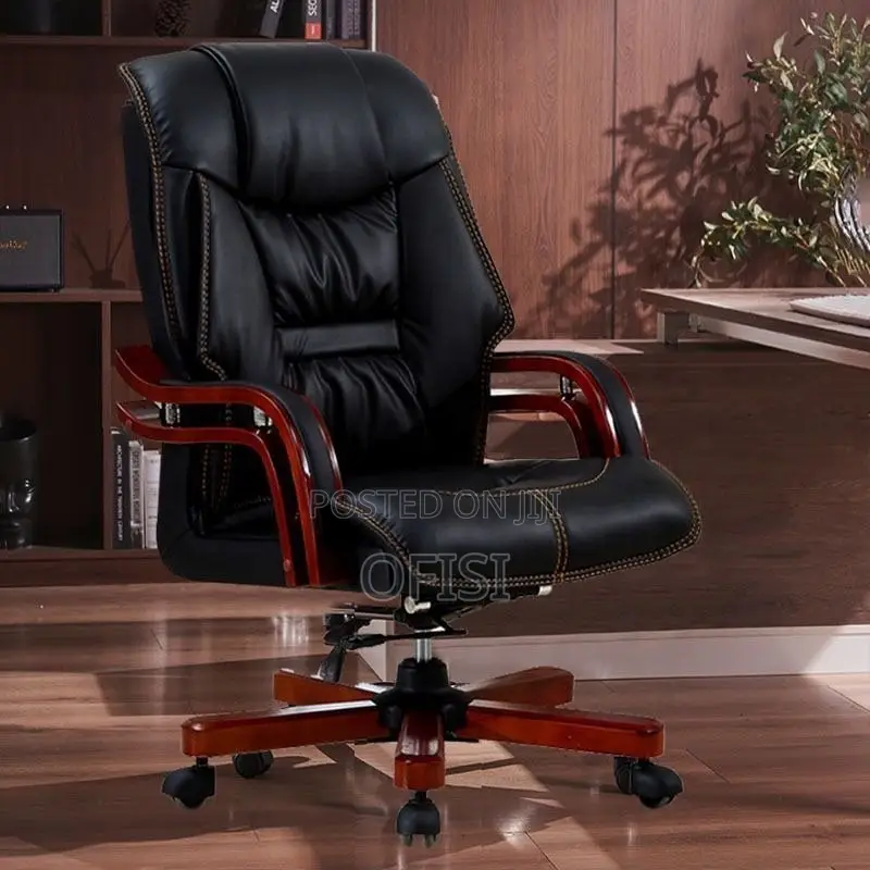Office Chair; Black Director Executive Office Seat
