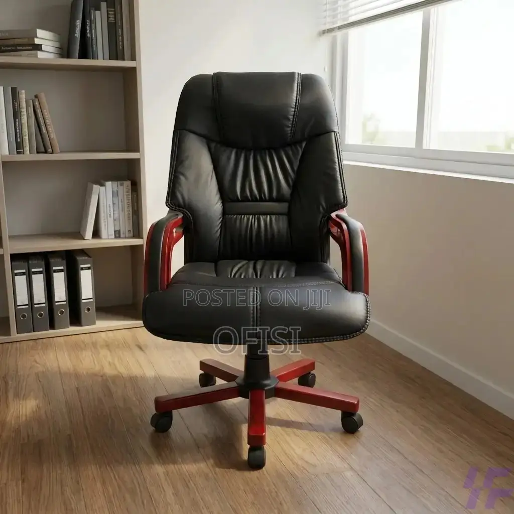 Office Chair; Black Director Executive Office Seat