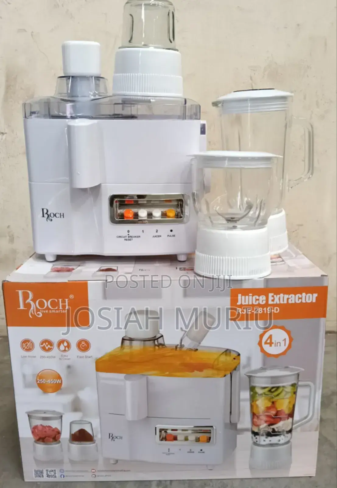 Roch 4 in 1 Juicer -Blender