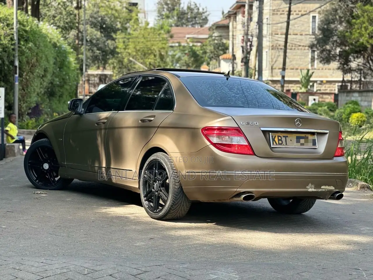Mercedes-Benz C200 2007 Brown