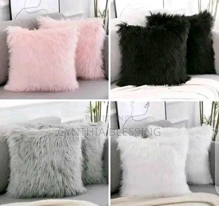 Fur Pillowcasesin Various Colors