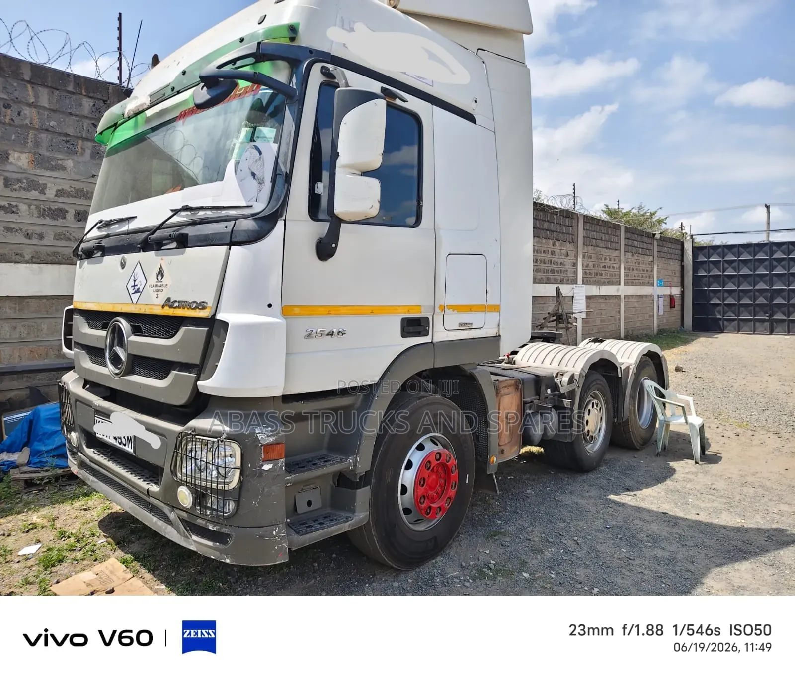 For Sell Actorss Mb3 Single Safi Buy and Work Location NRB