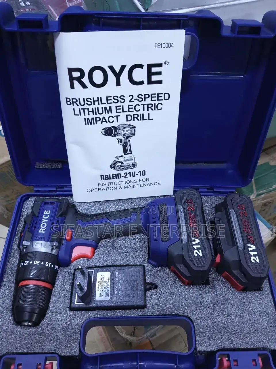 Cordless Electric Brushless Drill