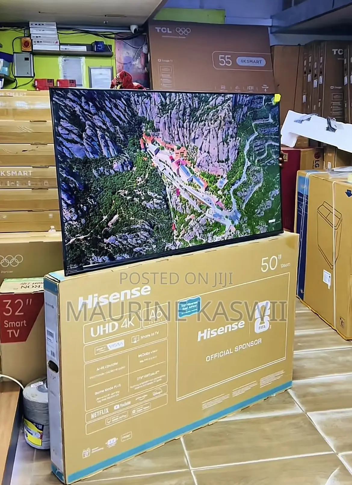 Hisense 50”A6 Smart -50a6qken
