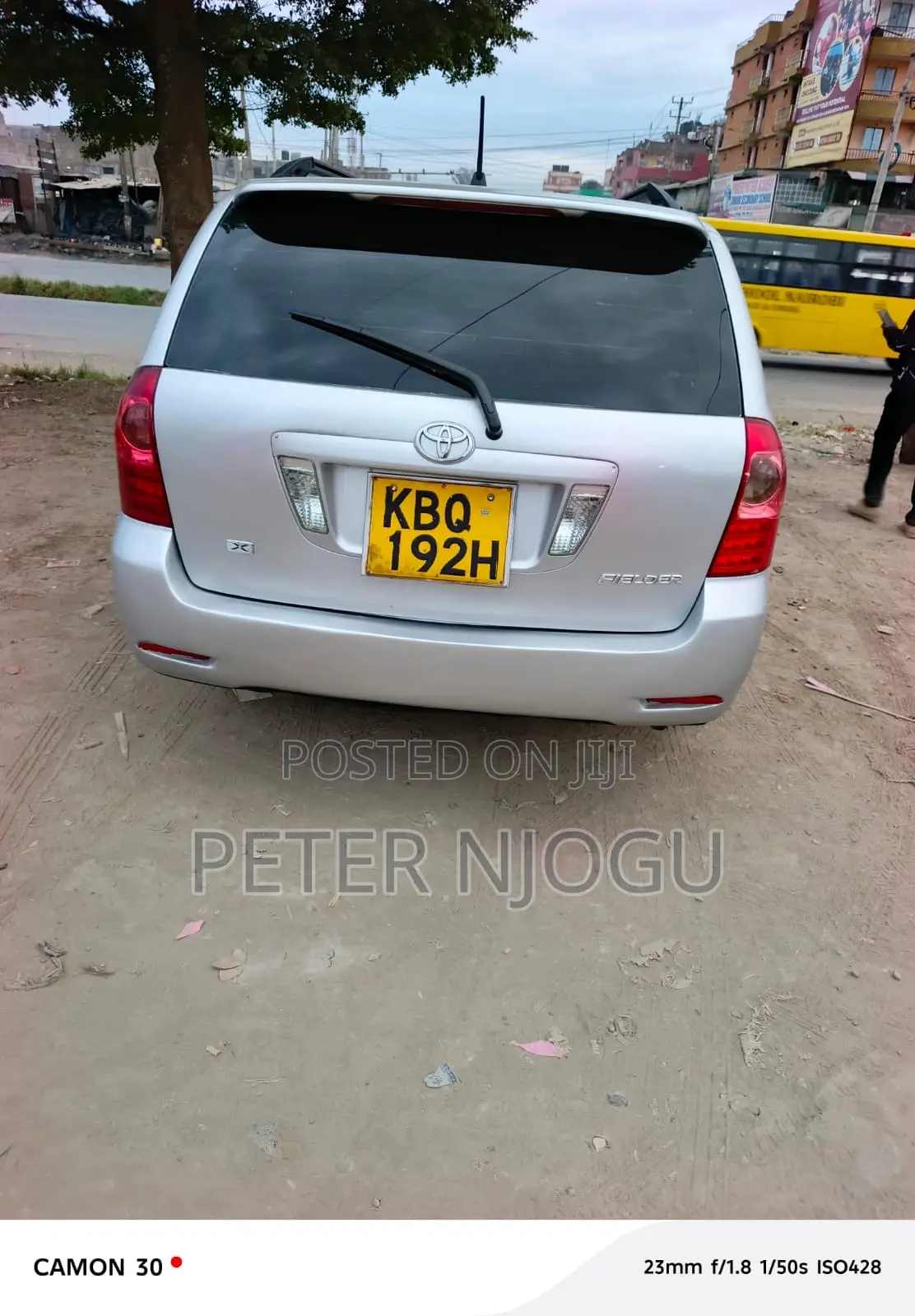 Toyota Corolla Fielder 2007 Gray