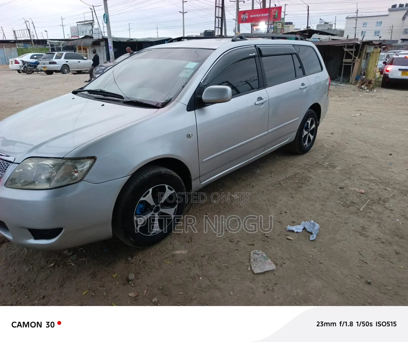 Toyota Corolla Fielder 2007 Gray