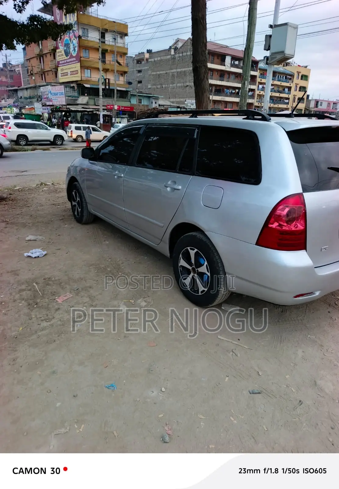Toyota Corolla Fielder 2007 Gray