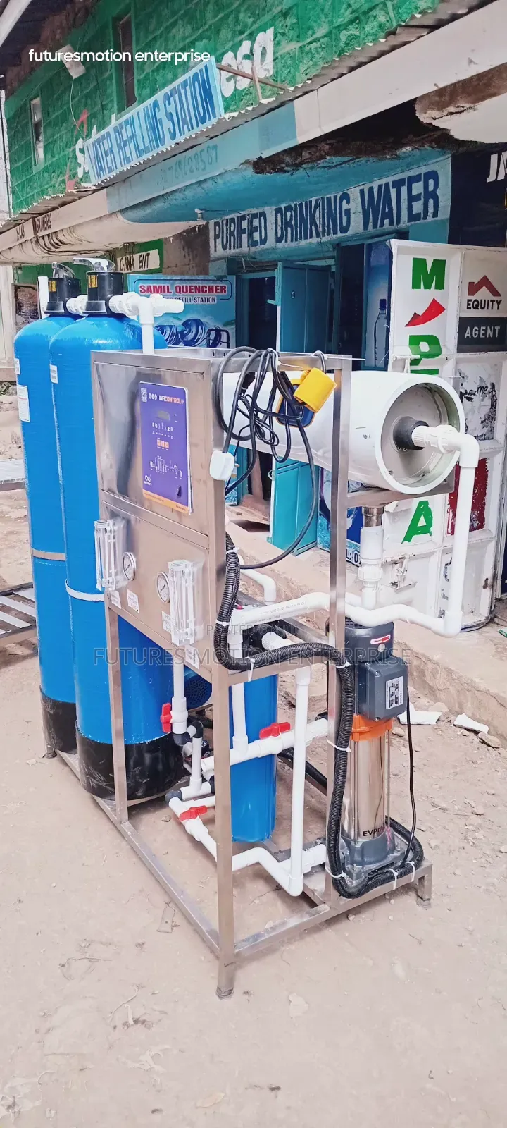 Heavy Duty 1000lph Ro Water Purification Machine for Sale