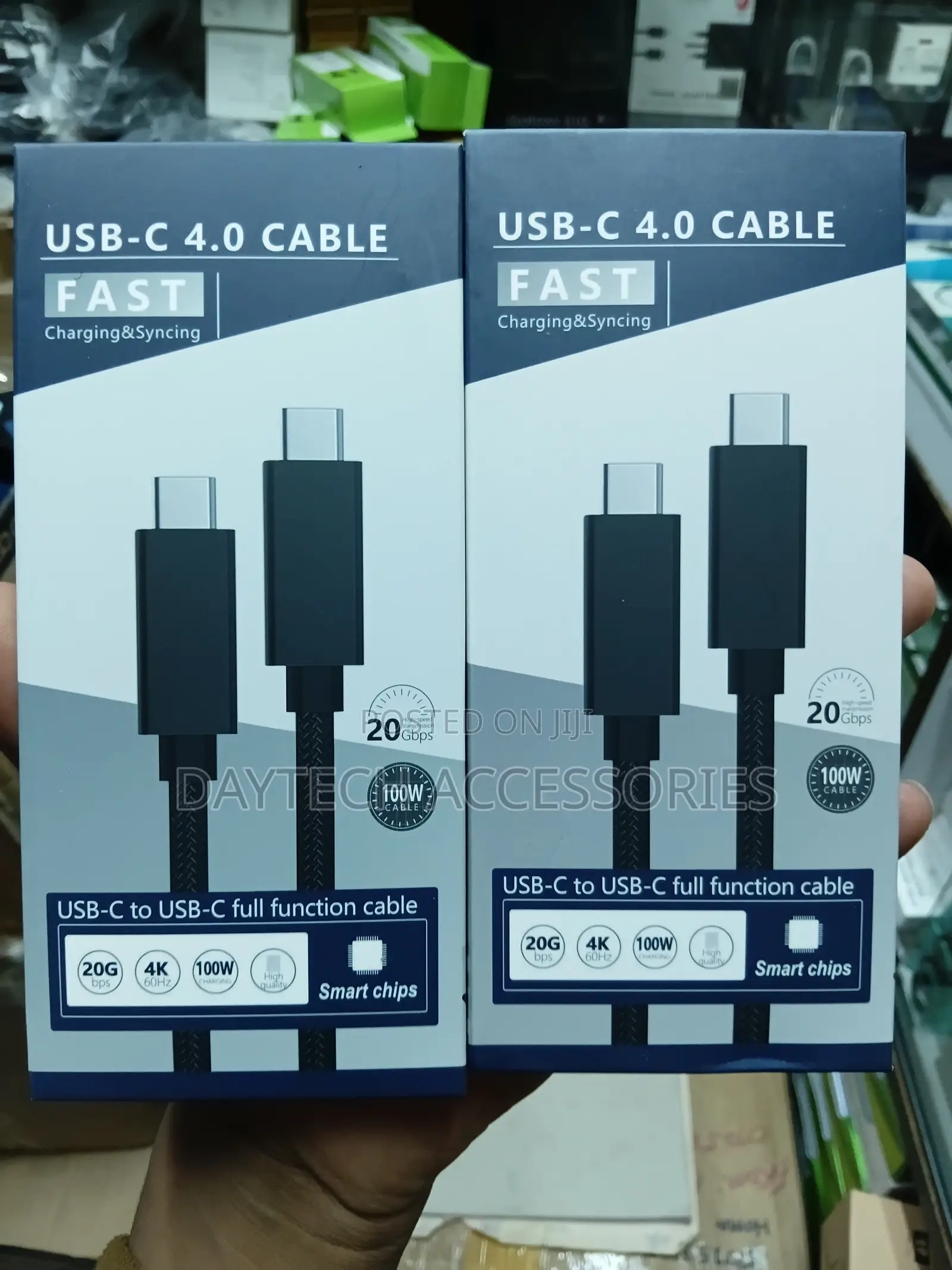 Usb C To Usb C Cable(100w/20gbps/ Videos) Type C Fast Charging.