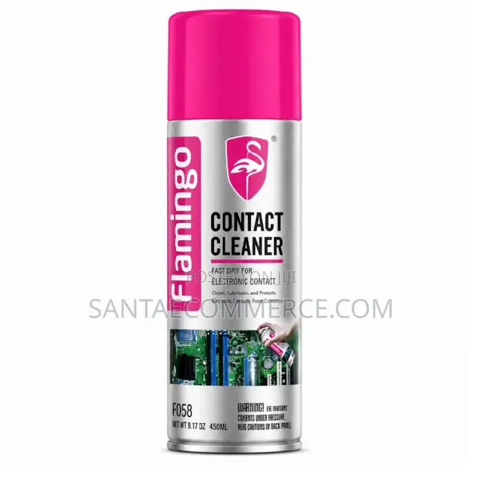 Flamingo Fast-Dry Electronic Contact Cleaner Spray – 450ml