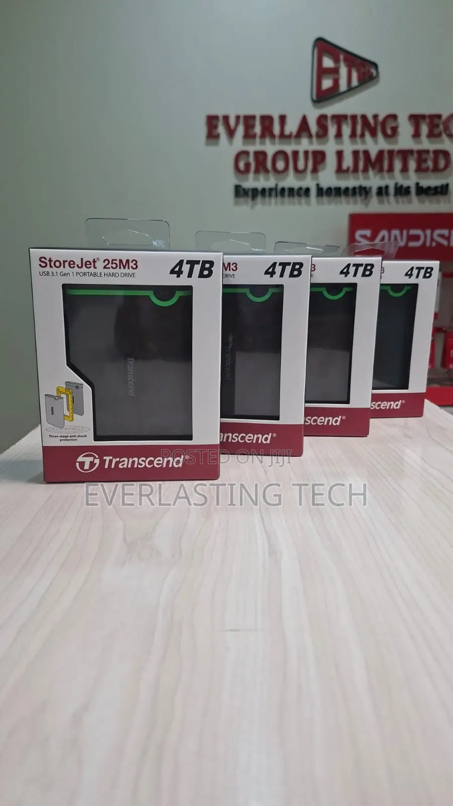 Transcend External HDD 4tb Iron Grey
