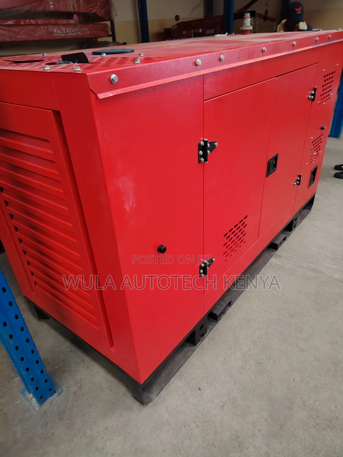 Lower Noise Operating 110kva Diesel Generator Machine Sunshine