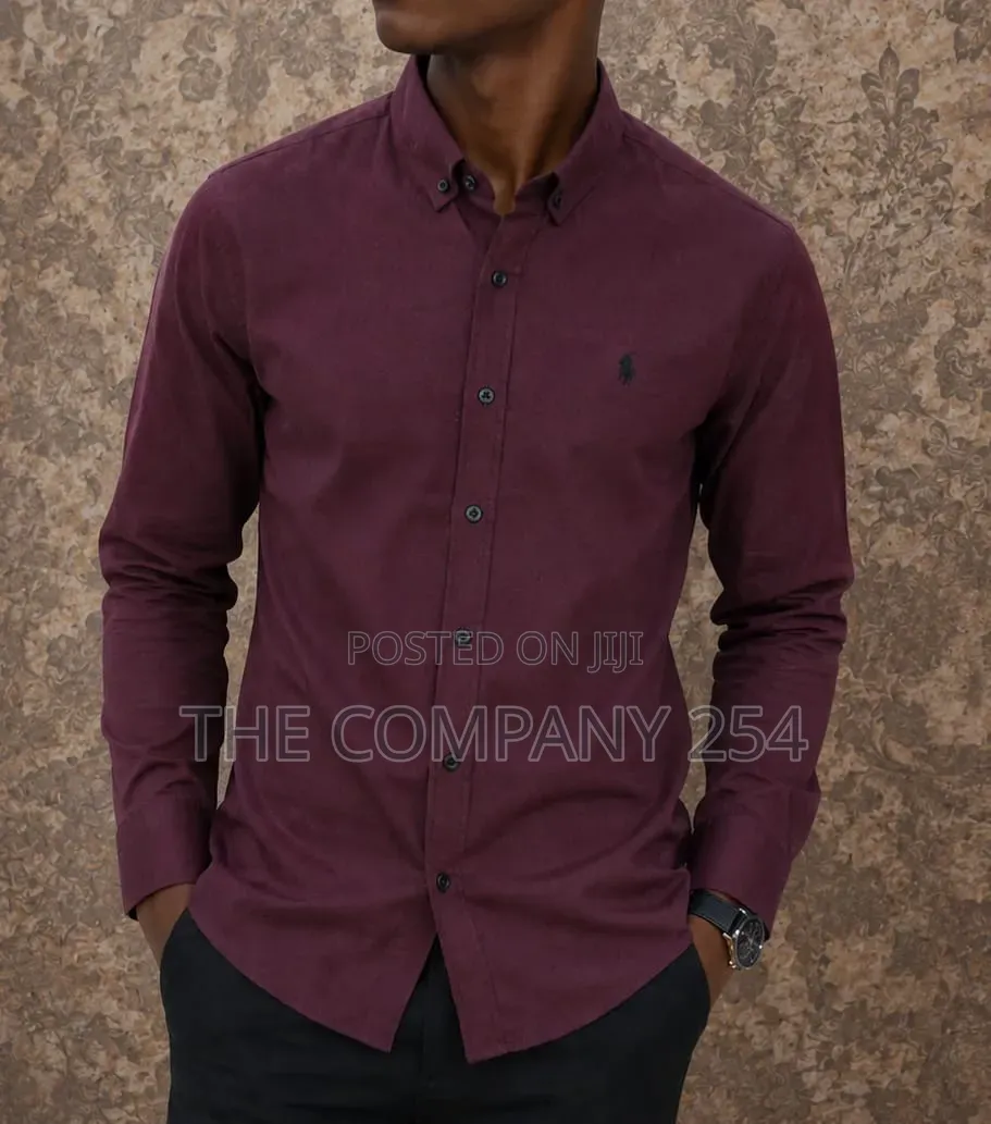Quality Casual Cotton Collar Long Sleeved Casual Shirts