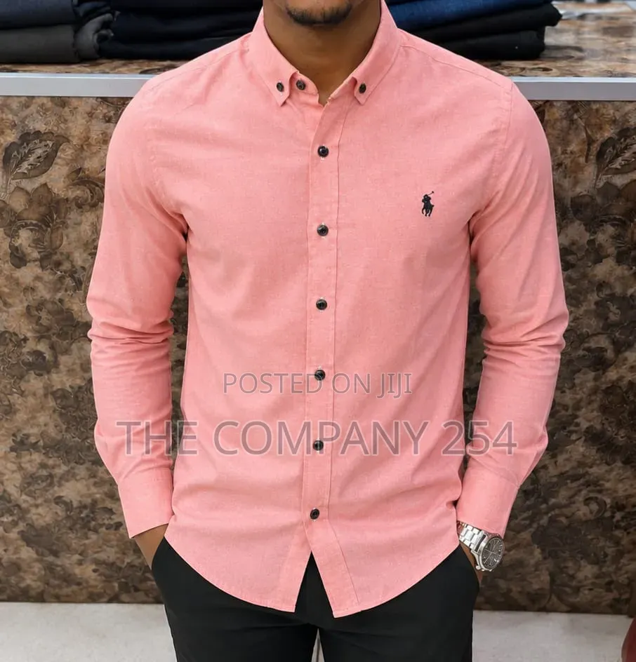 Quality Casual Cotton Collar Long Sleeved Casual Shirts