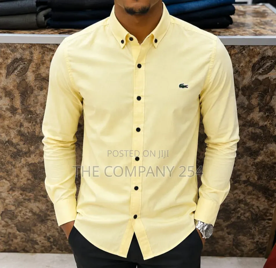 Quality Casual Cotton Collar Long Sleeved Casual Shirts