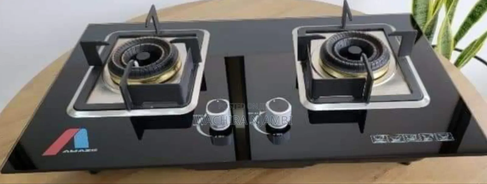 Amaize2 Burner Glass Inbuilt Hob Cooker