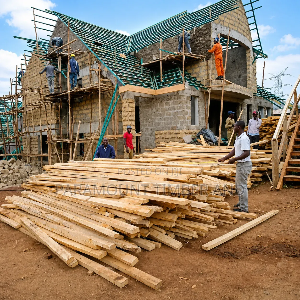 Roofing Timber on Offer Cypress, Pine and Bluegum Free Delivery