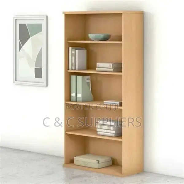 5-Tier Wooden Bookshelf