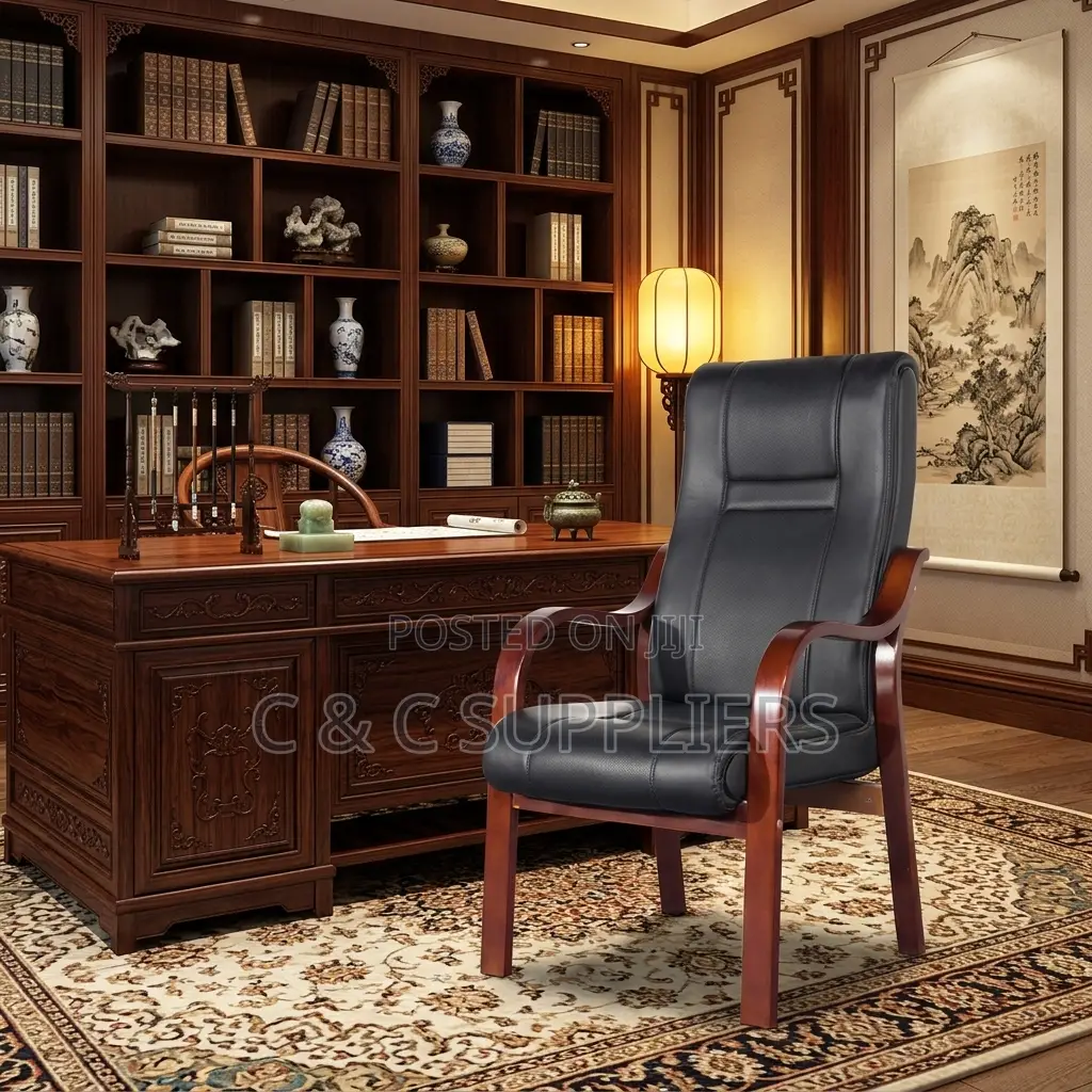 Office Bliss Leather Guest Chair.