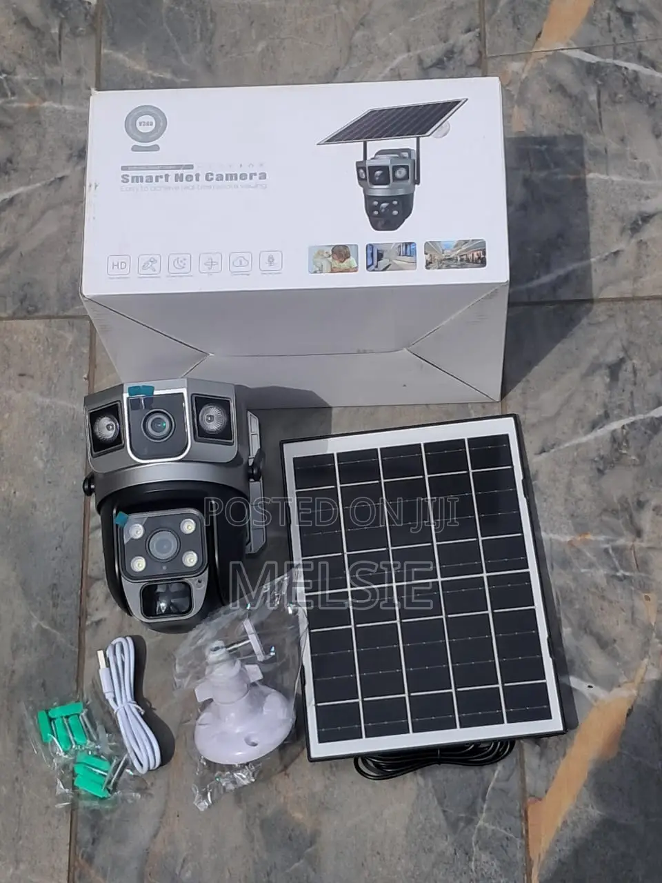 Wireless 4g Solar Camera With Motion Detection
