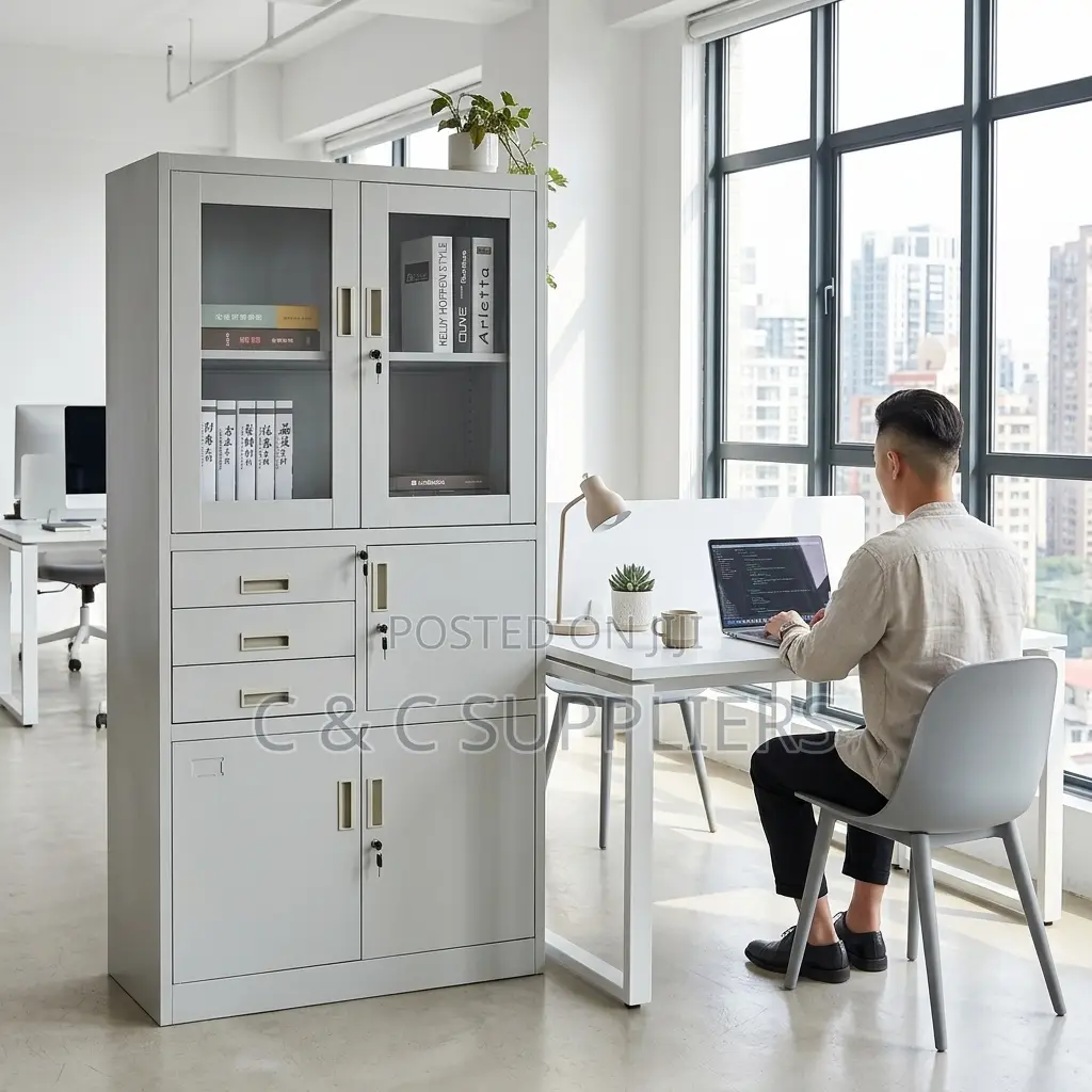 Office Filling Cabinet With a Safe.