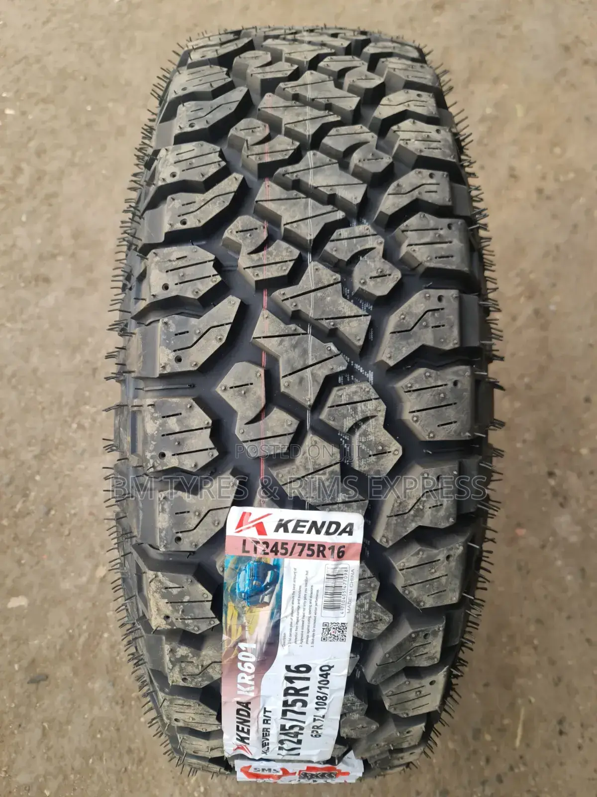 245 /75 R16 Kenda Tires (All Terrein) Kr601