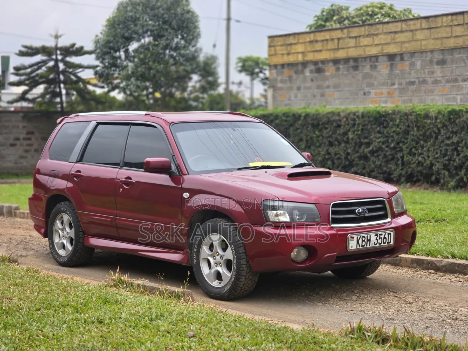 Subaru Forester 2005 Red