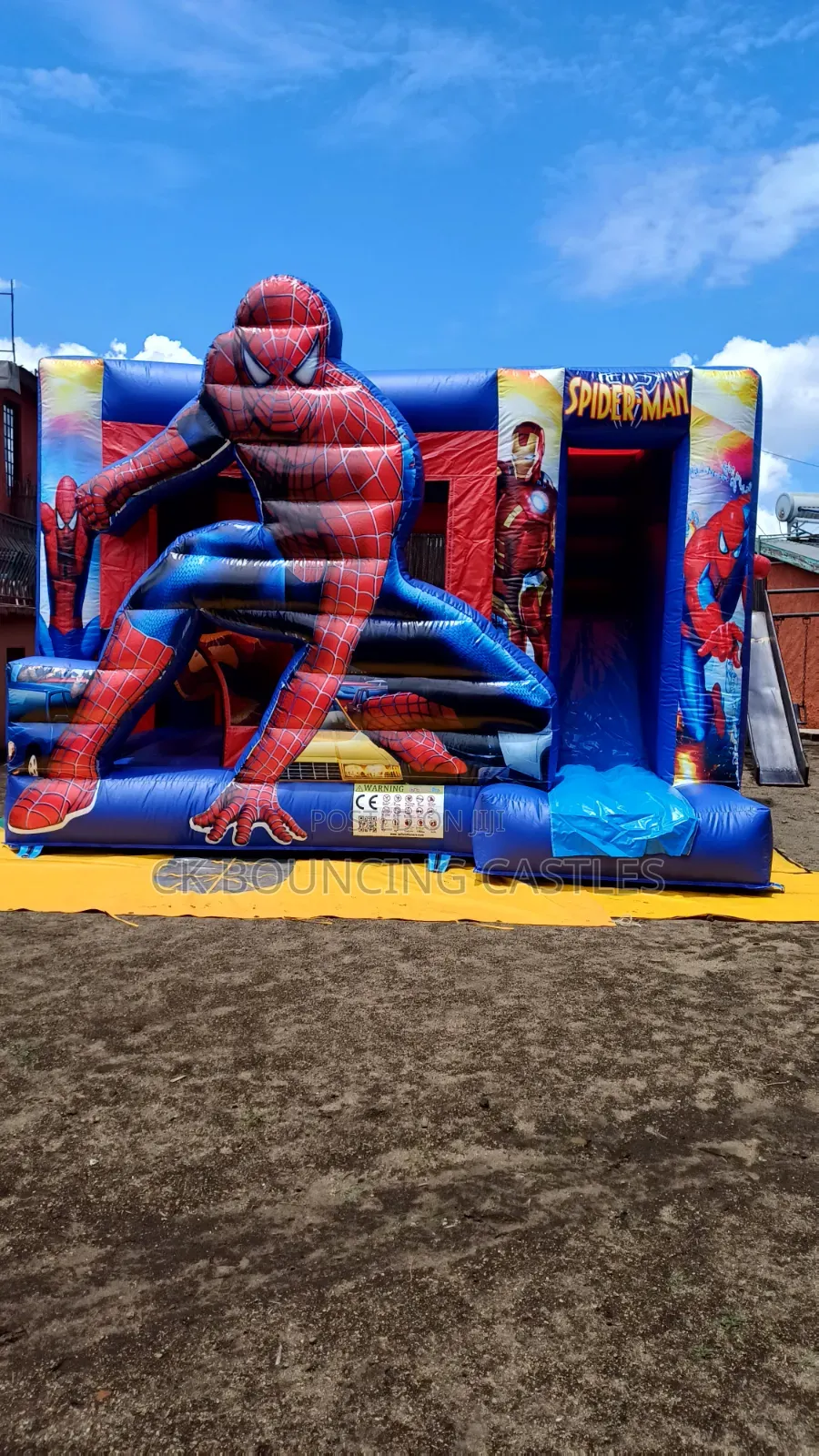 Spiderman Themed Castles for Rental