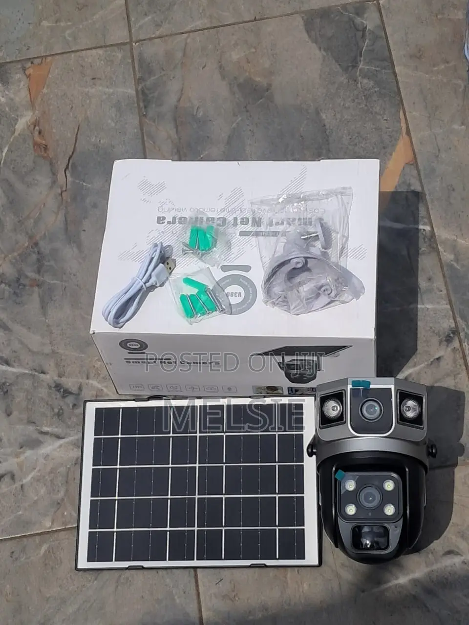 All-Weather Solar Security Camera for Outdoors