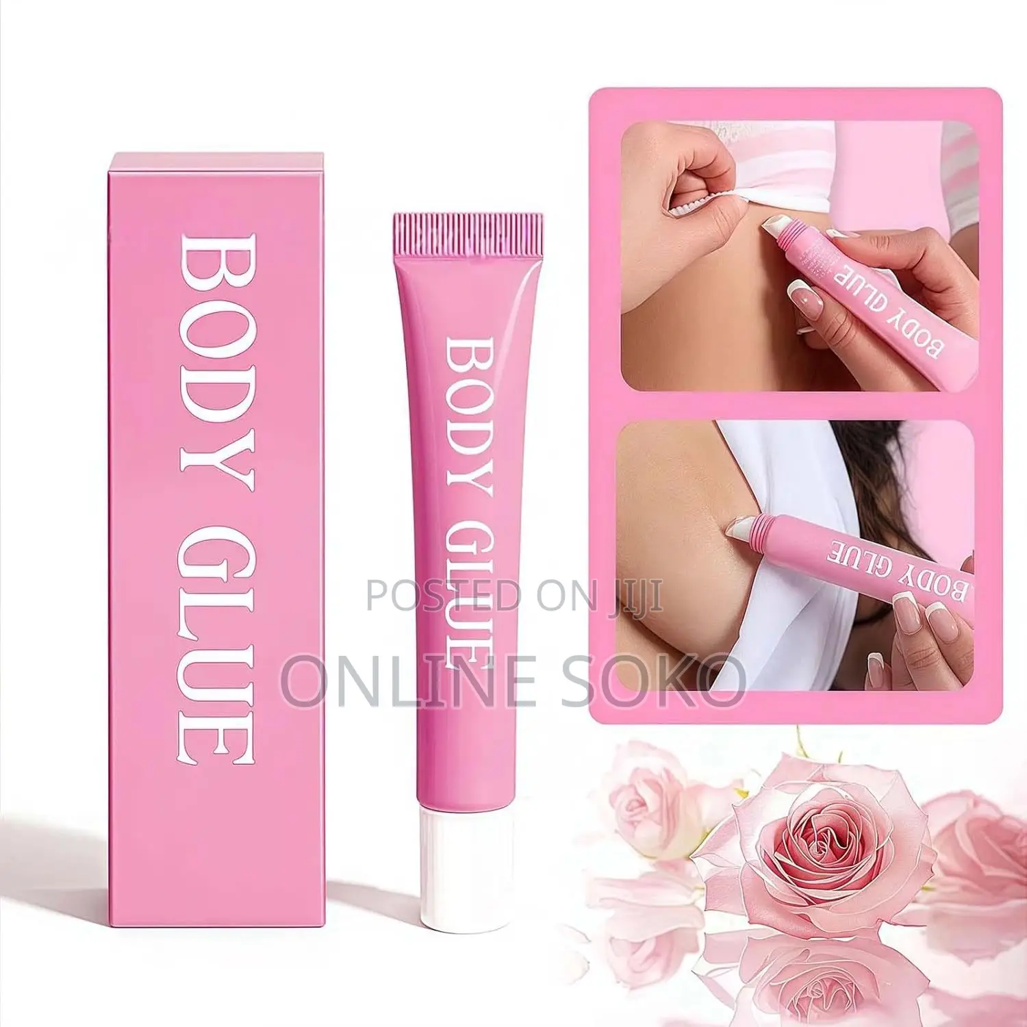 Body Adhesive Glue–All-Day Liquid Fashion Adhesive for Clothes - 20ml