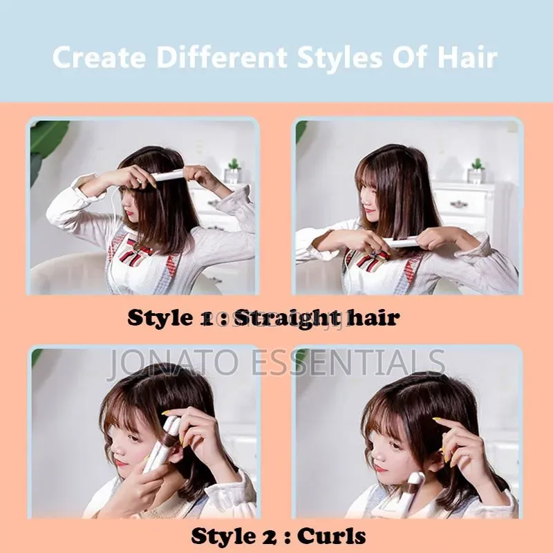 Mini Hair Straightener Portable Ceramic Flat Iron for Women