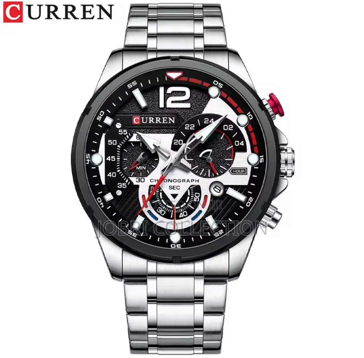 Black Face Curren Gents Chronograph Watch