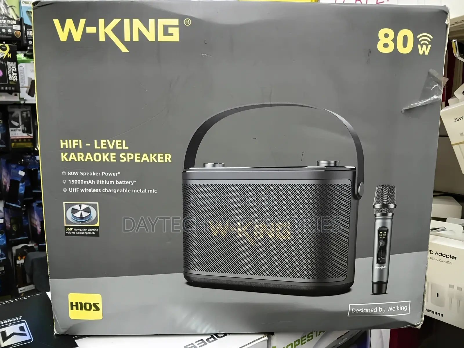 W-King H10s 80w Bluetooth Speaker Portable Outdoor Sound System.