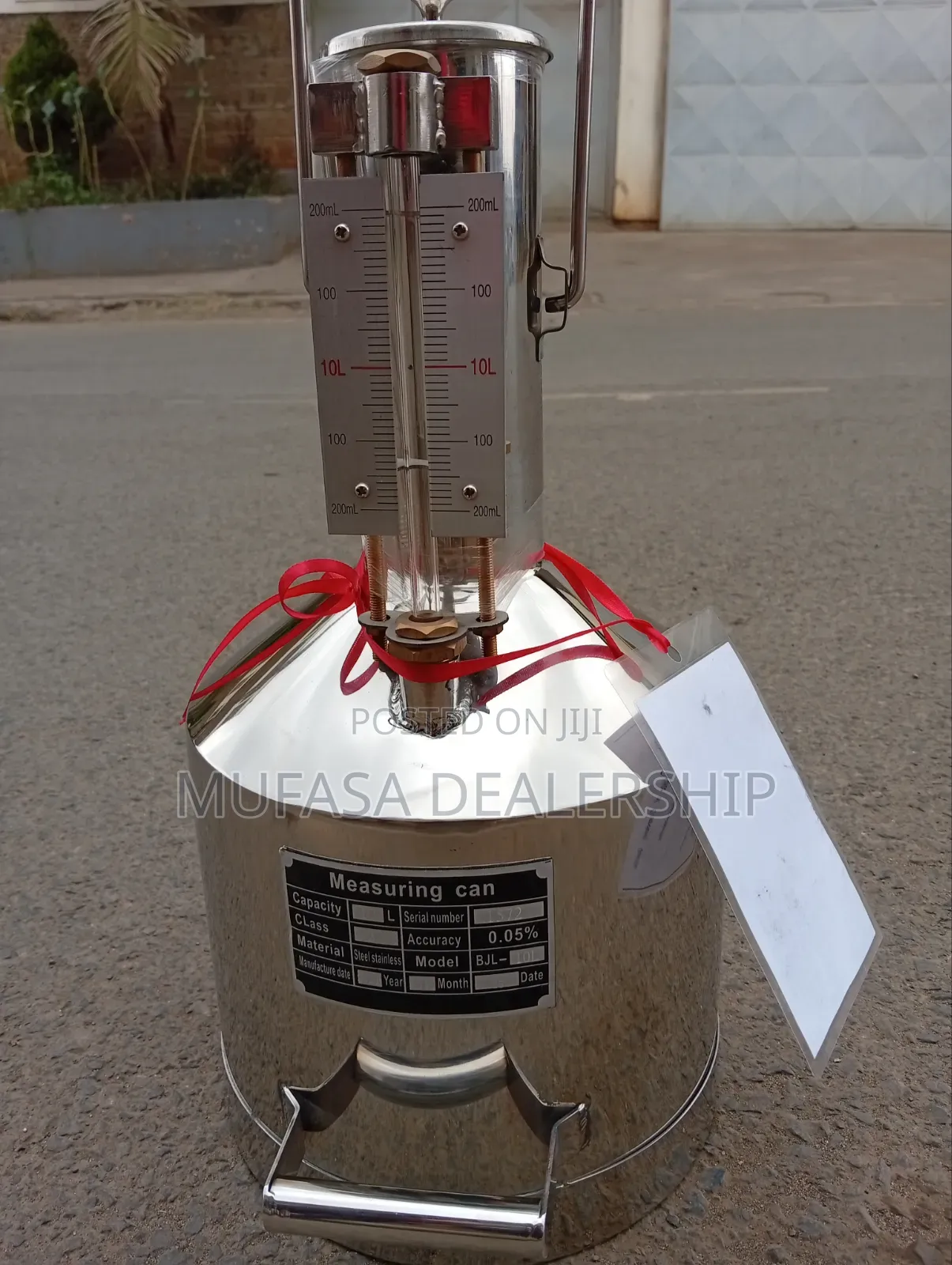 Calibrated Measuring Can 10litres