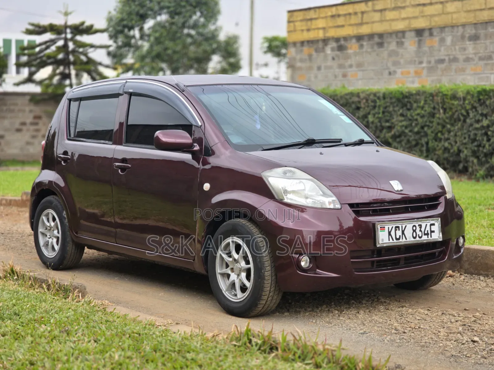 Toyota Passo 2009 Burgundy