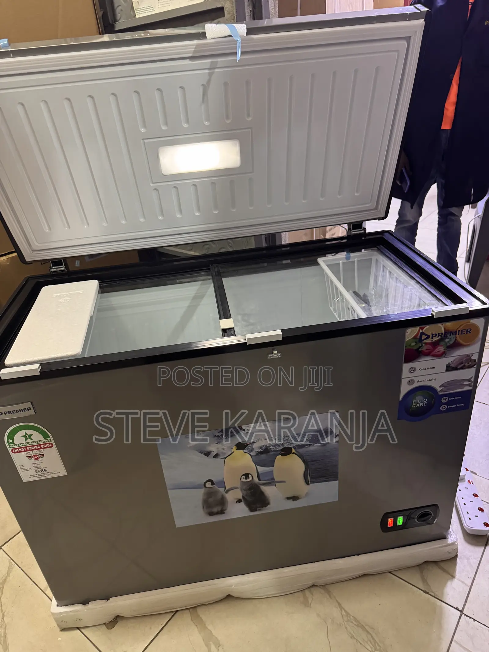 Premier 250l Chest Freezer Superior Quality