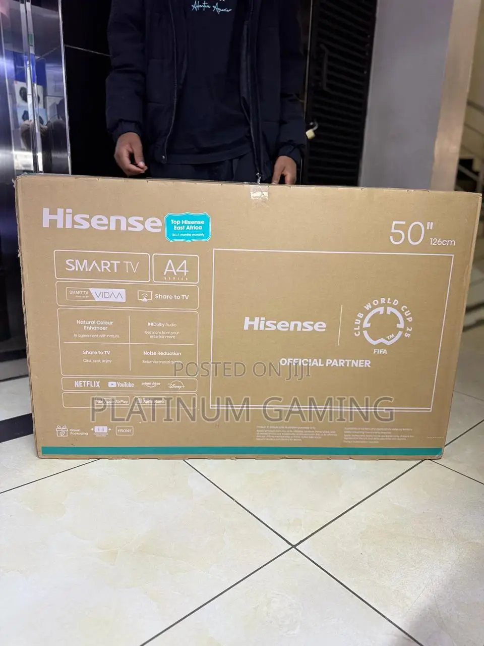 Hisense 50" Smart Tv (Pre-Owned)