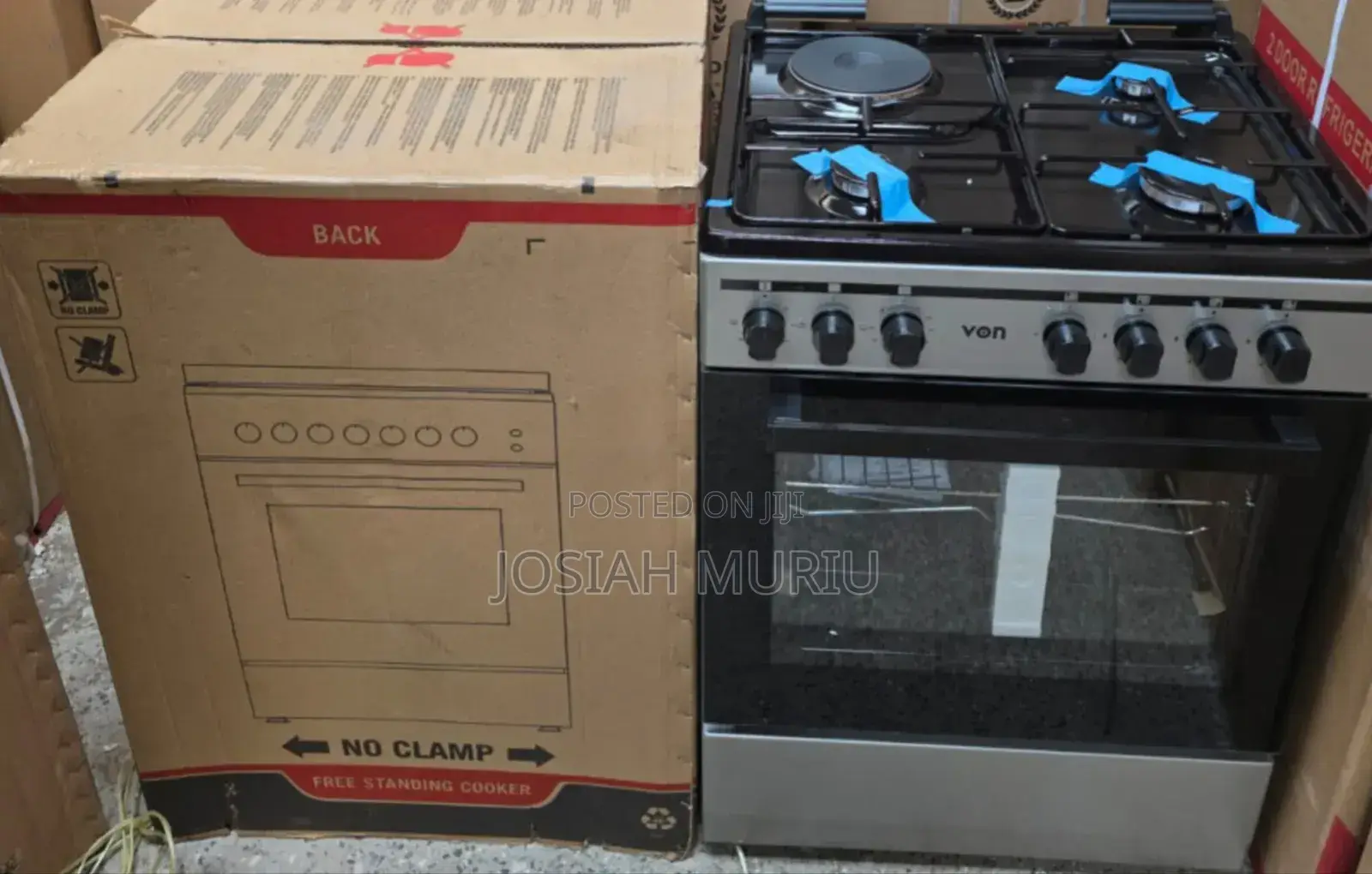 60*60 Standing Von Cooker