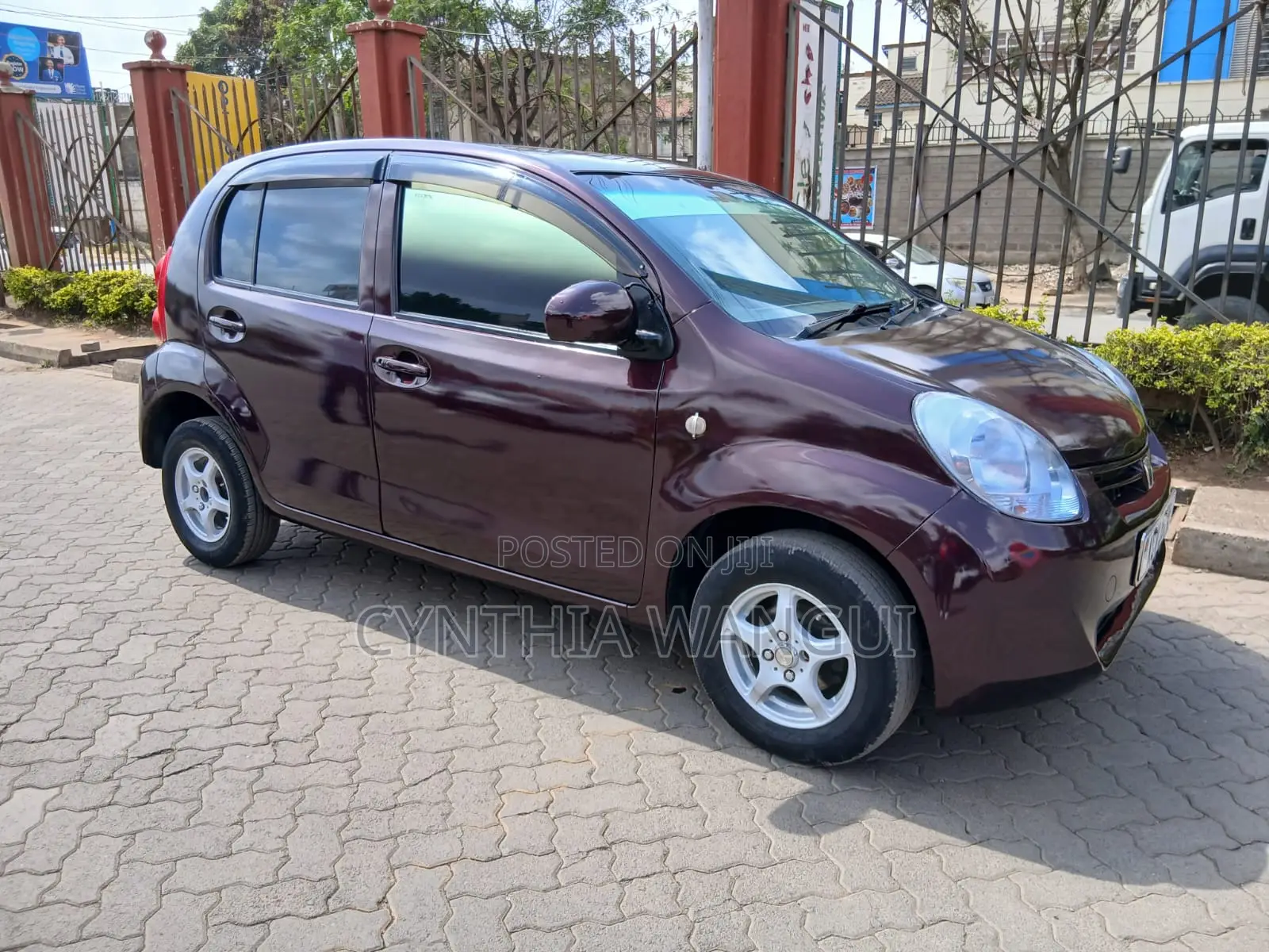 Toyota Passo 2012 Burgundy