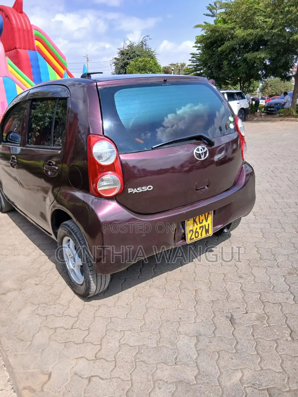 Toyota Passo 2012 Burgundy