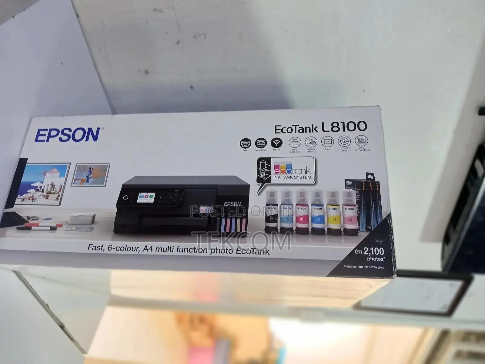 Epson Ecotank L8100 Photo Printer Replacement for L850